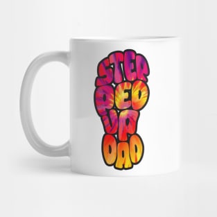 Step Dad Fathers Day Gifts - Tie Dye Mug